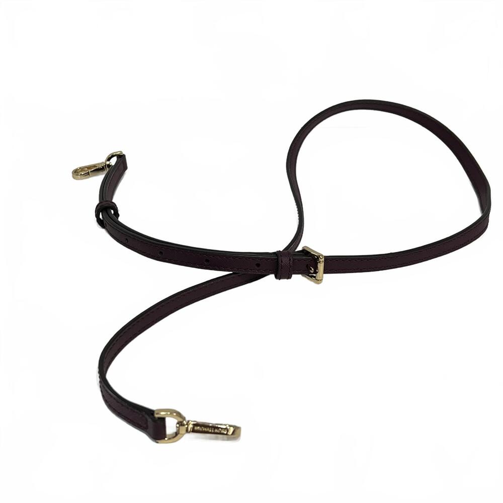 Michael Kors Handbag Purse Adjustable Strap Burgandy Plum Gold Hardware - Picture 5 of 6